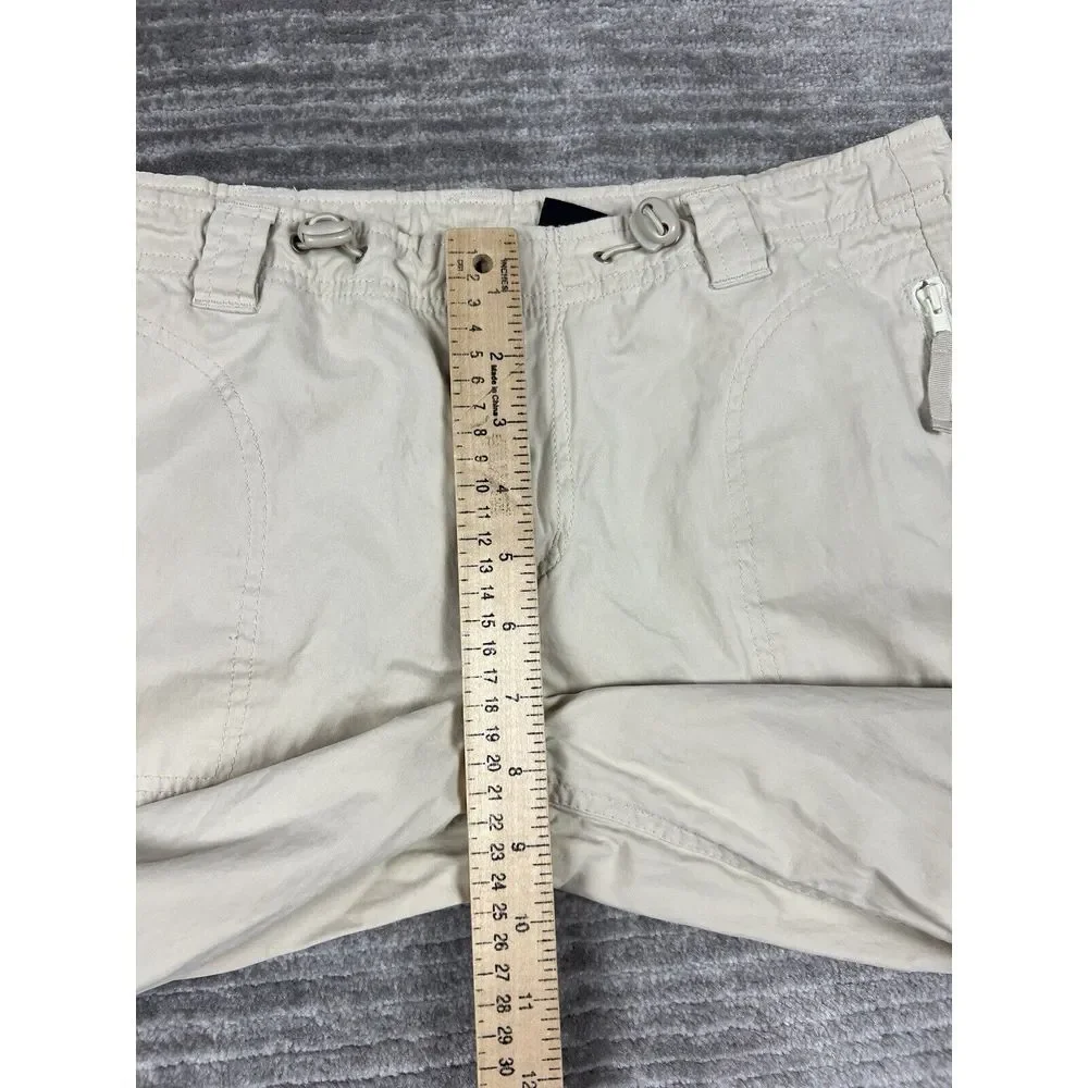 Arizona Pants Juniors 9 Beige Polyester Nylon Sequin Embroidered Straight‎